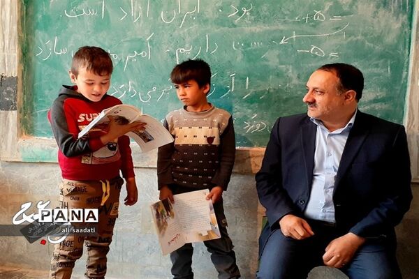 بازدید مدیرآموزش و پرورش کلات از مدارس روستاهای مسیر پساکو