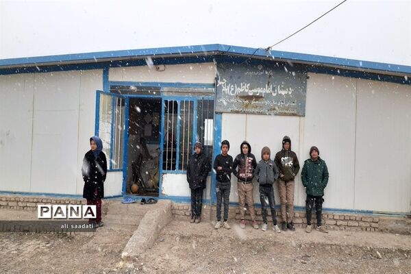 بازدید مدیرآموزش و پرورش کلات از مدارس روستاهای مسیر پساکو