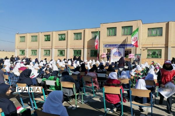 حضور قهرمان المپیک در مدرسه نیکان  کهریزک