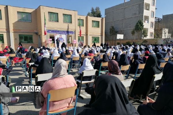 حضور قهرمان المپیک در مدرسه نیکان  کهریزک