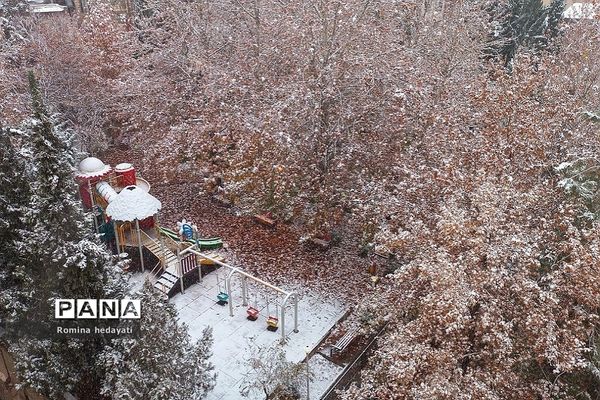 روز برفی در  رودهن