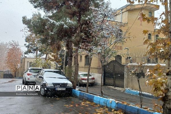 روز برفی در  رودهن