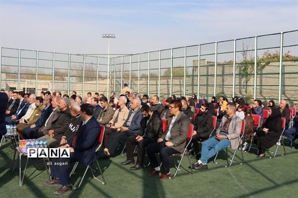 آیین کلنگ‌زنی پروژه ساخت مدرسه ۱۲ کلاسه در ابراهیم آباد شهرستان شهریار