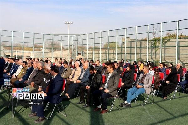 آیین کلنگ‌زنی پروژه ساخت مدرسه ۱۲ کلاسه در ابراهیم آباد شهرستان شهریار