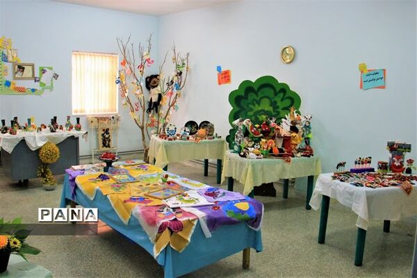 افتتاح نمایشگاه صنایع‌دستی و فعالیت‌های هنری مراکز توانبخشی معلولان ابرکوه