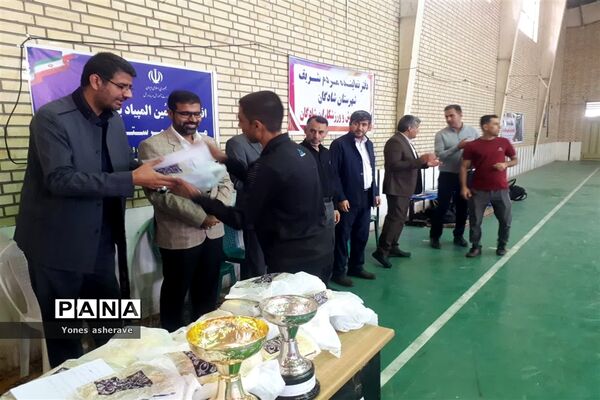 اختتامیه جشنواره ورزشی دانش‌آموزی برون مدرسه‌ای در شادگان