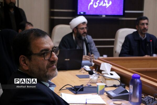 جلسه هماهنگی تشییع و خاکسپاری شهید گمنام در دانشگاه فرهنگیان قم
