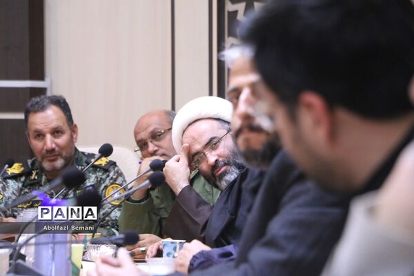 جلسه هماهنگی تشییع و خاکسپاری شهید گمنام در دانشگاه فرهنگیان قم