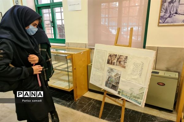 بازدید دانش‌آموزان منطقه ۱۳ از موسسه لغت‌نامه دهخدا