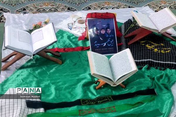 برگزاری چهلم شهدای حرم شاهچراغ (ع) در مدارس ششده