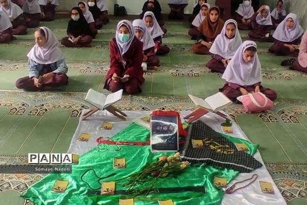 برگزاری چهلم شهدای حرم شاهچراغ (ع) در مدارس ششده