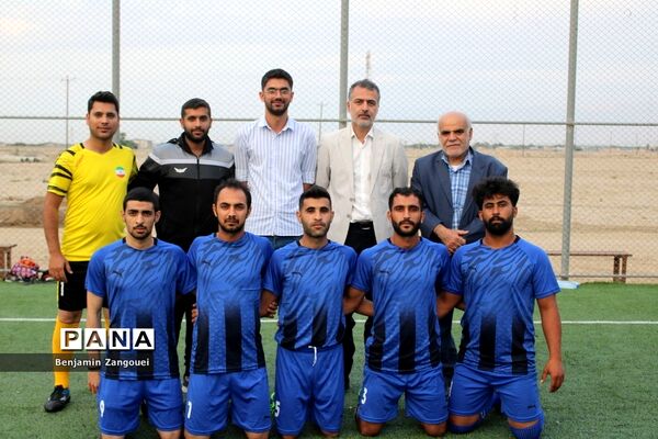 روستای آبطویل قهرمان مسابقات مینی فوتبال جام پرچم شهرستان بوشهر