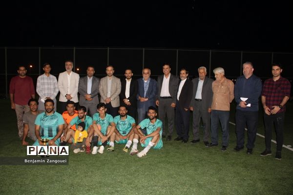 روستای آبطویل قهرمان مسابقات مینی فوتبال جام پرچم شهرستان بوشهر