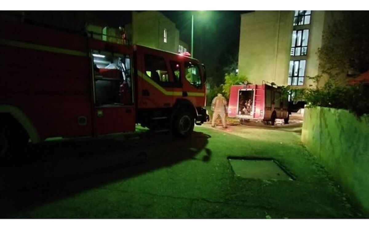 حریق خوابگاه دانشگاه خوارزمی بدون خسارت جانی مهار شد