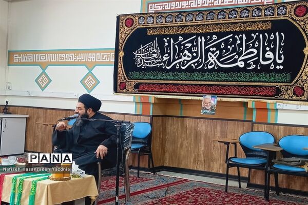 مراسم عزاداری ایام فاطمیه به میزبانی حوزه بسیج دانش آموزی عمار