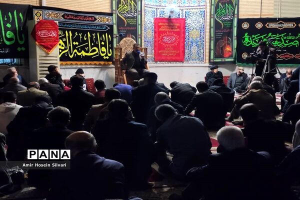 برگزاری مراسم عزاداری شهادت حضرت فاطمه (س) در جهرم