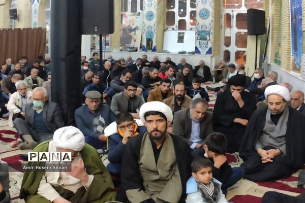 برگزاری مراسم عزاداری شهادت حضرت فاطمه (س) در جهرم