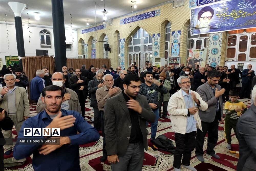 برگزاری مراسم عزاداری شهادت حضرت فاطمه (س) در جهرم