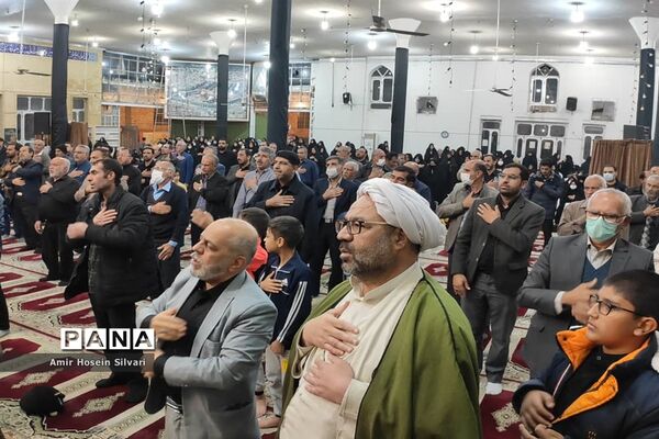 برگزاری مراسم عزاداری شهادت حضرت فاطمه (س) در جهرم