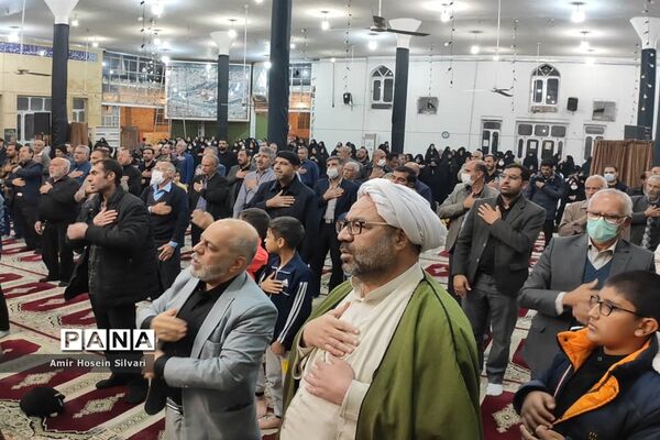 برگزاری مراسم عزاداری شهادت حضرت فاطمه (س) در جهرم