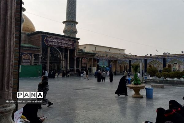 حضور بانوان انقلابی شهرستان قرچک در حرم مقدس حضرت عبدالعظیم حسنی(ع)