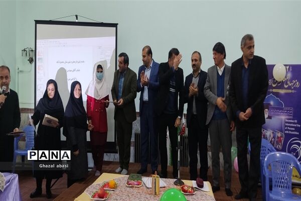 برگزاری مراسم روز جهانی معلولان در شهرستان محمودآباد