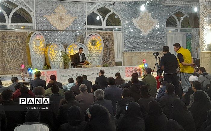 حضور کاروان قرآنی نسیم وصل از شبکه قرآن و معارف سیما در نایین