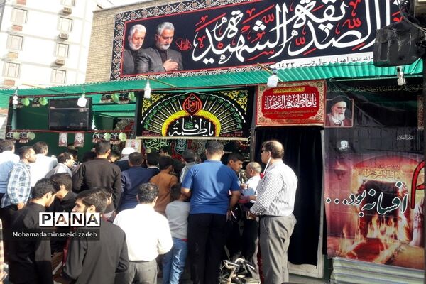 تشییع پیکر یکصدو یازده شهید تفحص شده در اهواز