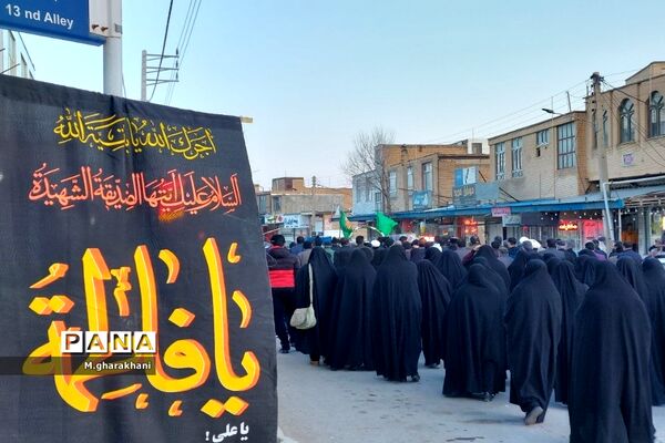 تشییع پیکر مطهر شهید گمنام در شهر بن