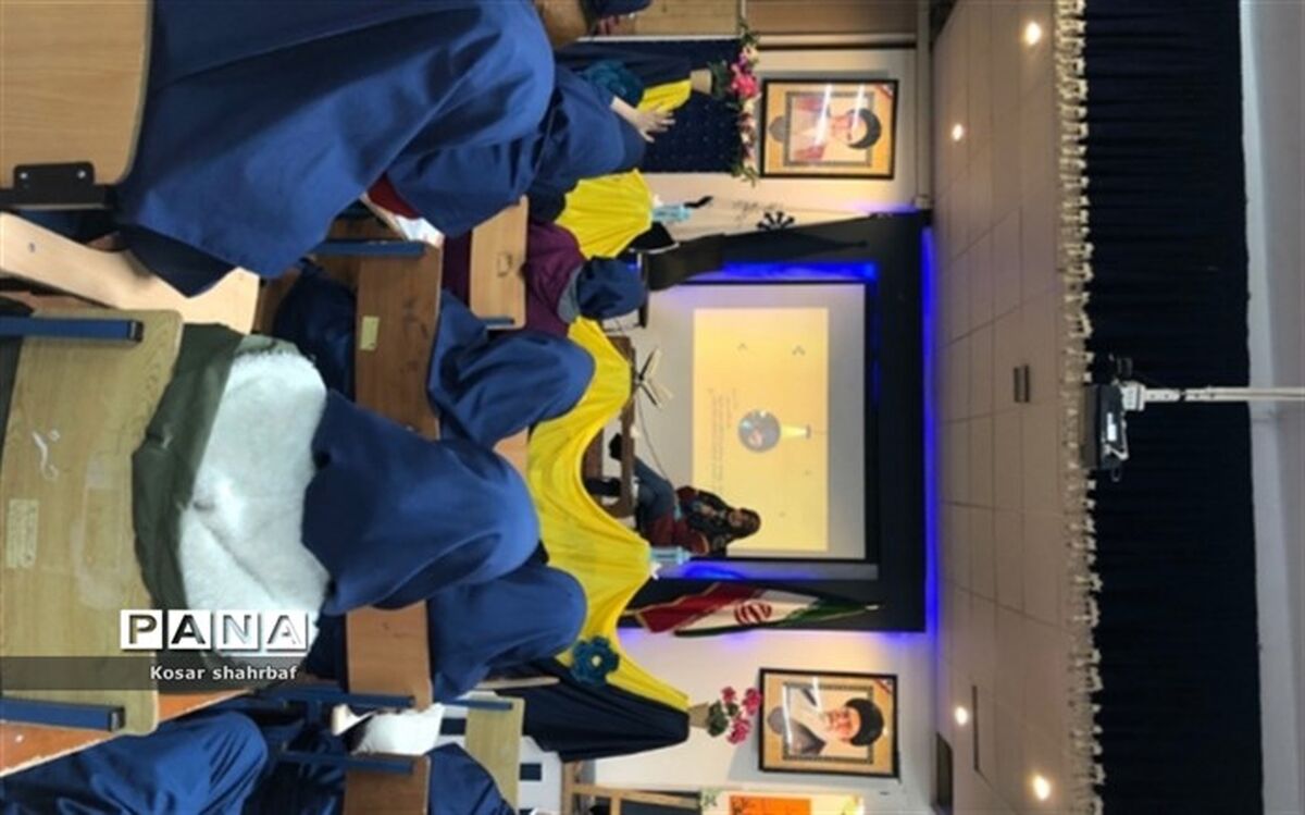 گرامیداشت هفته قرآن در دبیرستان فررانگان چهار