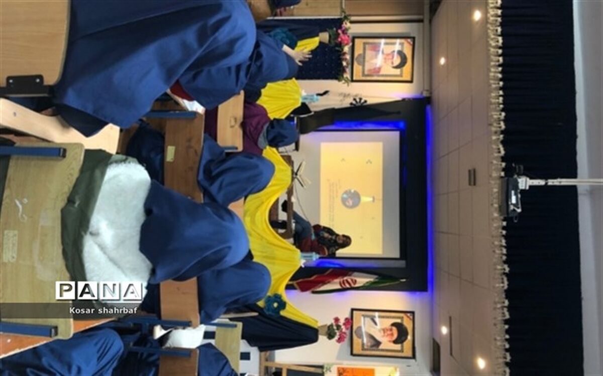 گرامیداشت هفته قرآن در دبیرستان فررانگان چهار