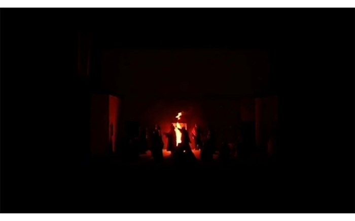 دکلمه‌ای در مصیبت شهادت حضرت زهرا(س)/فیلم