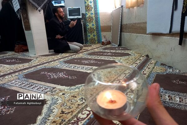 تشییع پیکر شهید گمنام در دبیرستان مرضیه
