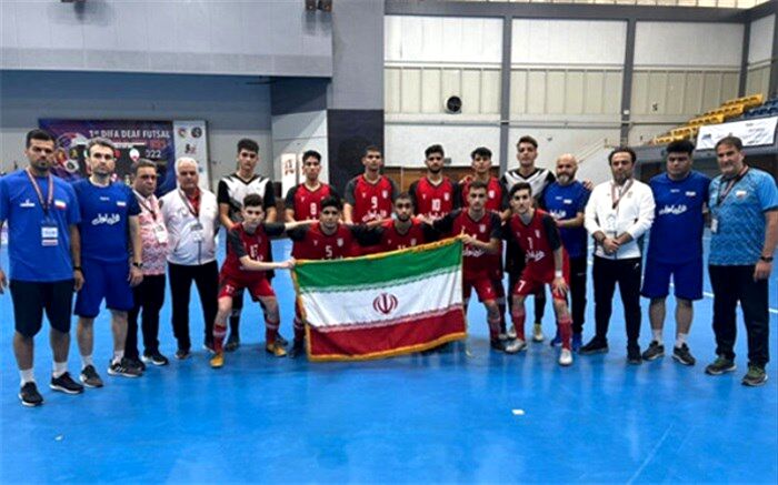 تیم فوتسال ناشنوایان ایران به مرحله نیمه‌نهایی جام جهانی صعودکرد