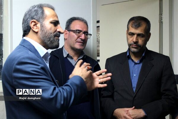 بازدید معاون پرورشی و فرهنگی آموزش و پرورش از سازمان دانش‌آموزی شهر تهران