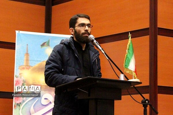 مراسم بدرقه نخبگان قرآنی و فرهنگی بهارستان‌2 به سمت مشهد مقدس