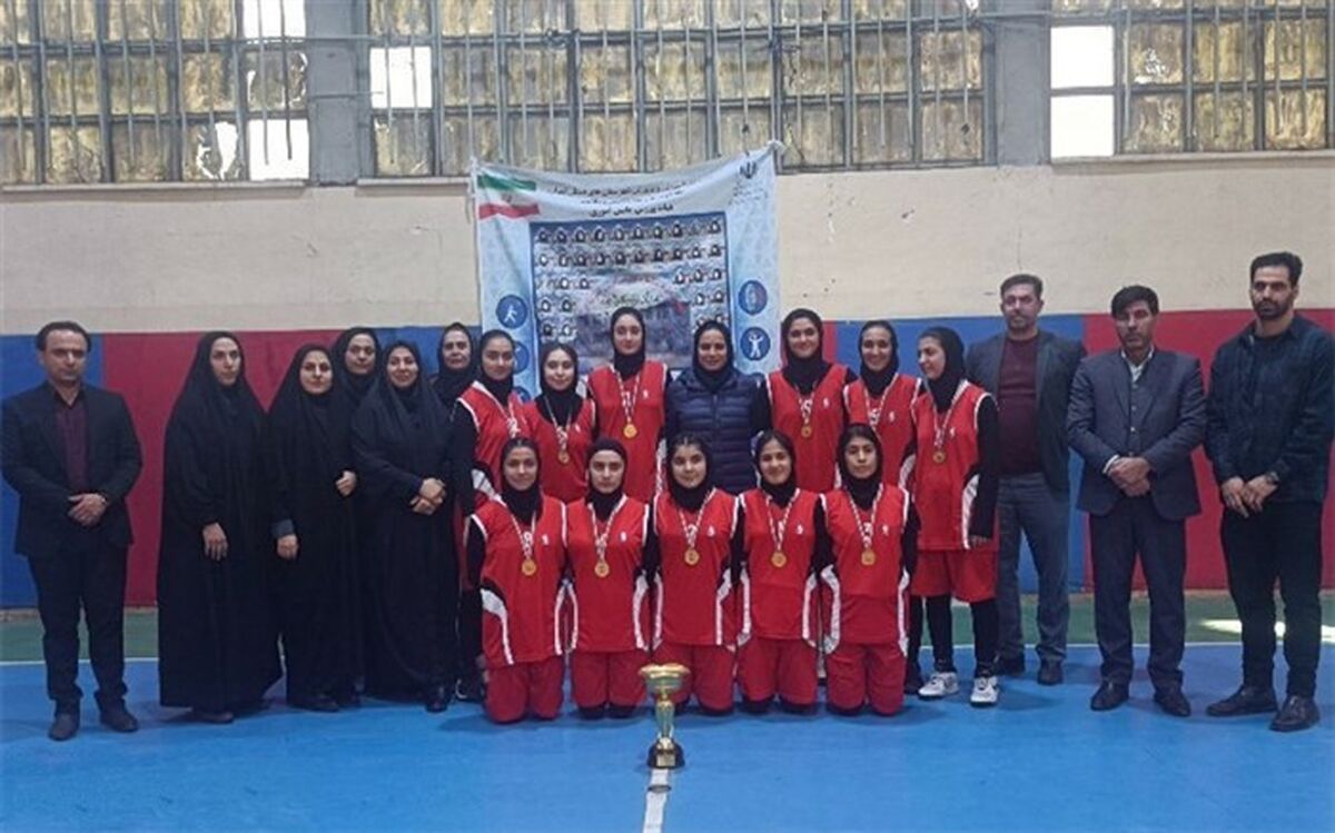 درخشش دانش‌آموزان دختر بسکتبالیست شهرستان قدس در مسابقات ورزشی