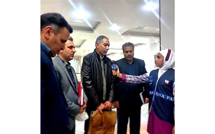 بازدید سرگروه رشته ساختمان اصفهان از مدارس فنی حرفه‌ای گلپایگان/ فیلم