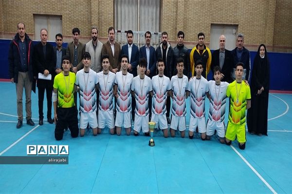 فینال مسابقات فوتسال دانش‌آموزان دوره دوم متوسطه شهرستان‌های استان تهران