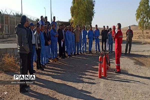 آموزش اطفا حریق در شهرستان جهرم