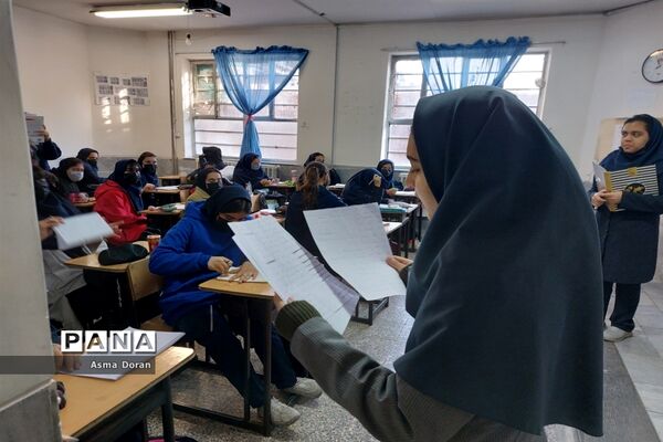 اجرای طرح مدام در دبیرستان حضرت زینب (س)