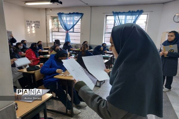 اجرای طرح مدام در دبیرستان حضرت زینب (س)