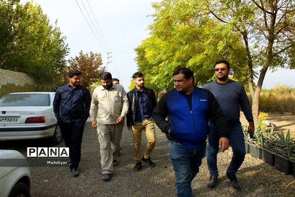 بازدید از مزرعه کرفس شهر جوادآباد