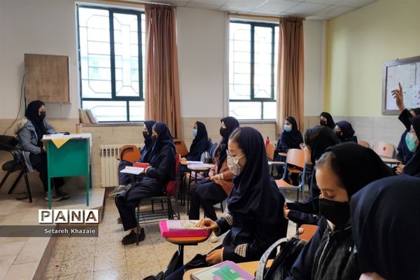 اجرای طرح مدام در دبیرستان یاس ناحیه 6 مشهد