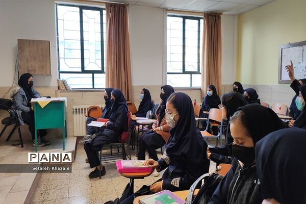 اجرای طرح مدام در دبیرستان یاس ناحیه 6 مشهد