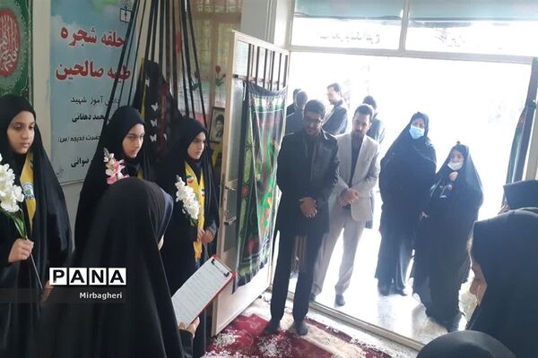برگزاری دعای ندبه  در دبیرستان رضوانی اشکذر