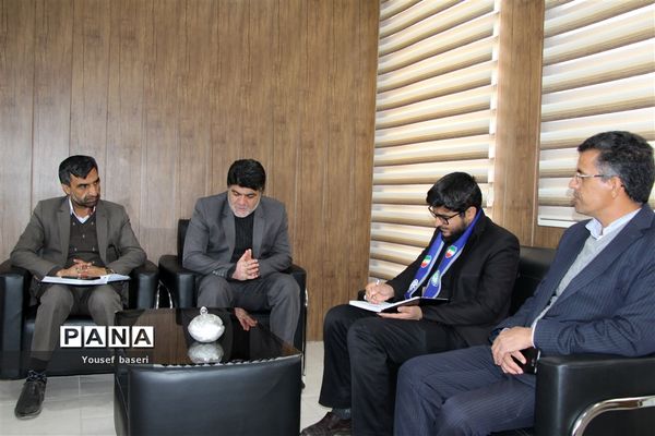 سفر یک روزه رئیس سازمان دانش‌آموزی استان یزد به بهاباد