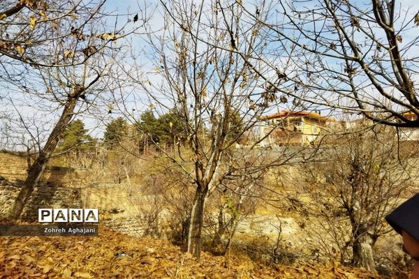 آخرین روزهای پاییزی در روستای بیدهند قم