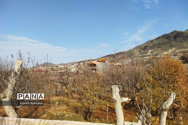 آخرین روزهای پاییزی در روستای بیدهند قم
