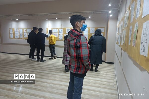 برگزاری نمایشگاه نقاشی در پاکدشت